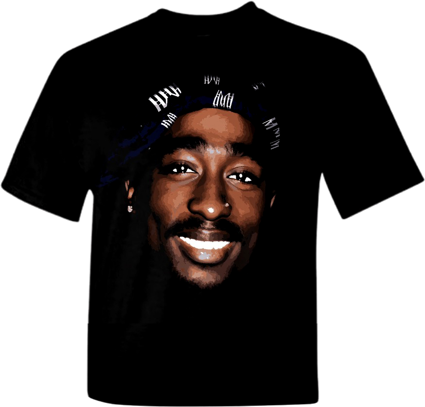 All Eyez On Me Black Monarch T-Shirt