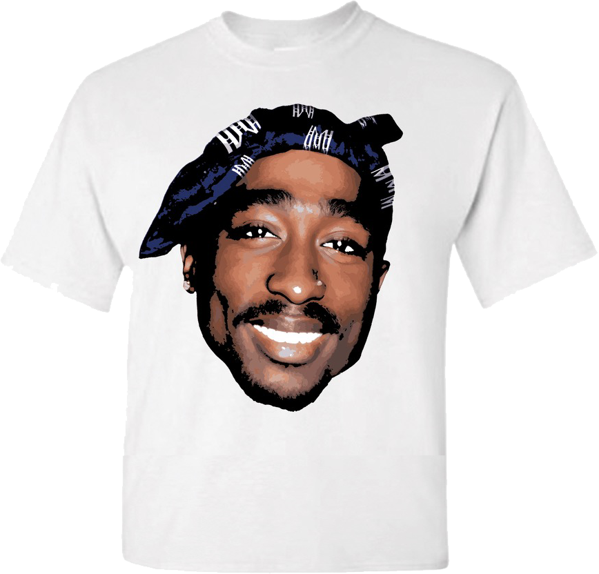 All Eyez On Me White Monarch T-Shirt